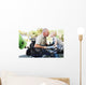 Dad Play with Son Wall Decal