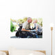 Dad Play with Son Wall Decal
