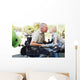 Dad Play with Son Wall Decal