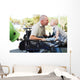 Dad Play with Son Wall Decal