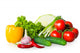fresh ripe vegetables on white background Wall Decal