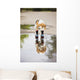 Dog Rain Boots Looks Wall Decal