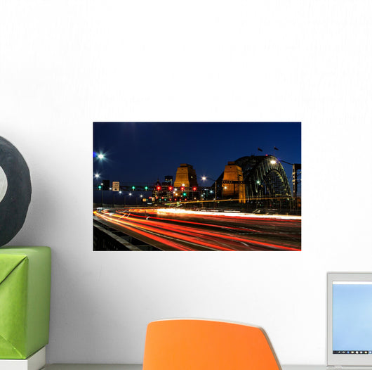 Sydney Harbour Bridge Evening Wall Decal