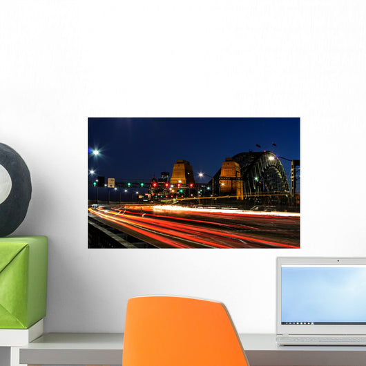 Sydney Harbour Bridge Evening Wall Decal