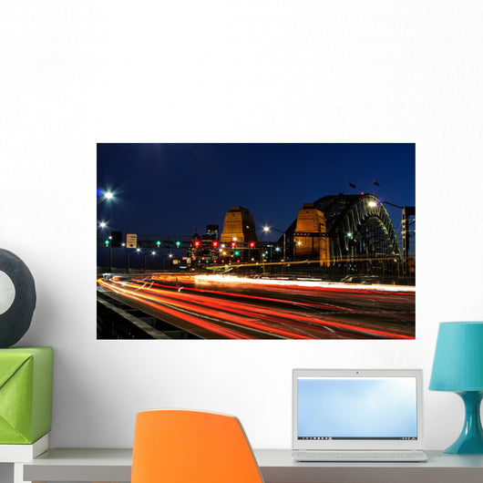 Sydney Harbour Bridge Evening Wall Decal