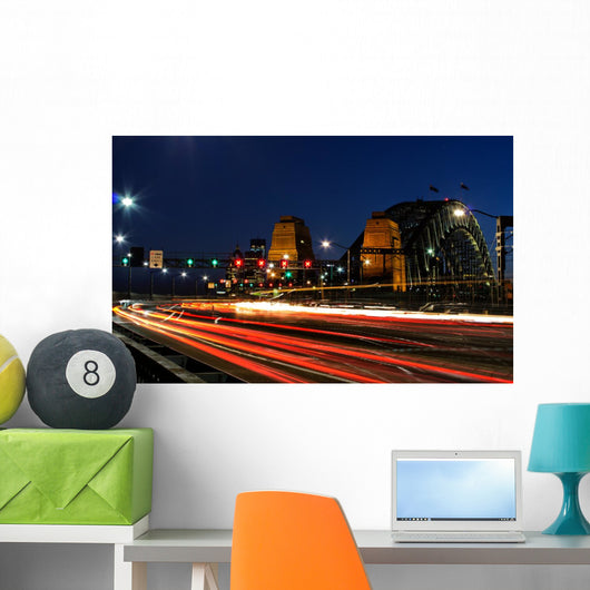 Sydney Harbour Bridge Evening Wall Decal