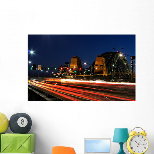Sydney Harbour Bridge Evening Wall Decal