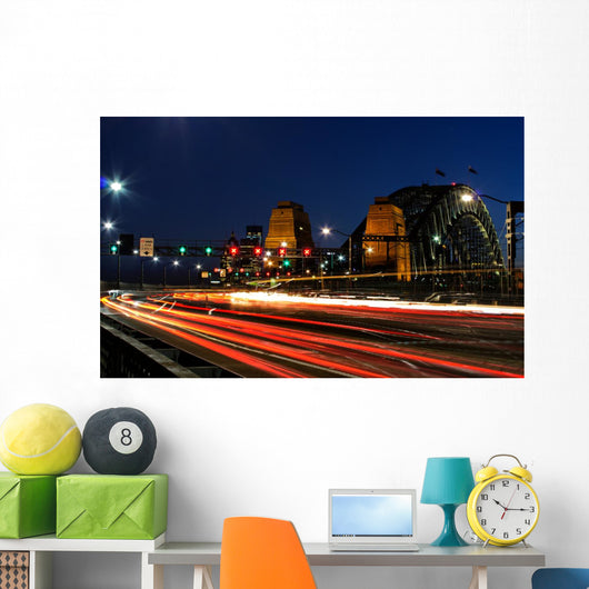 Sydney Harbour Bridge Evening Wall Decal