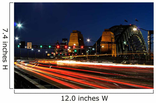 Sydney Harbour Bridge Evening Wall Decal