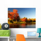Autumn Lake Wall Decal