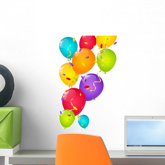 Color Balloons for Your Wall Decal