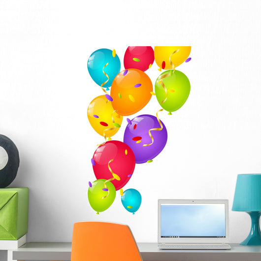 Color Balloons for Your Wall Decal