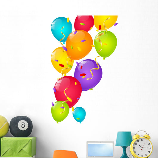Color Balloons for Your Wall Decal