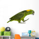 Yellow-naped Parrot (6 Years Old) Walking, Isolated on White Wall Decal