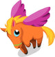 Cute Baby Fly Horse Cartoon Wall Decal