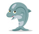 Cute Baby Dolphins Cartoon