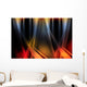 Abstract background waves Wall Mural