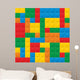 Seamless Vector Plastic Construction Wall Decal
