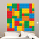 Seamless Vector Plastic Construction Wall Decal