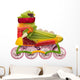Veggie roller. Wall Decal