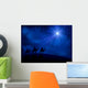 Three wise men and star Wall Mural