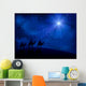 Three wise men and star Wall Mural