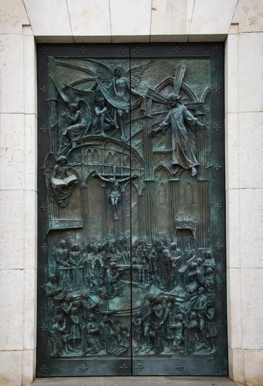 Bas-relief Door Santa Maria