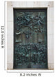Bas-relief Door Santa Maria