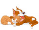 Dog and cat Wall Decal