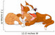 Dog and cat Wall Decal
