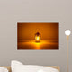 Burning Kerosene Lamp Concept