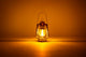 Burning Kerosene Lamp Concept