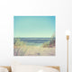 Beach with Grass and