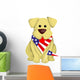 Cartoon Usa Dog Wall Decal