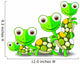 Cute Turtles Family Wall Decal