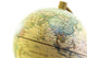 Globe up Asia past