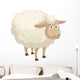 Cute cartoon sheep Wall Decal