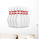 Bowling Pins Wall Decal