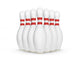 Bowling Pins Wall Decal