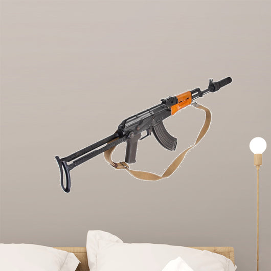 Kalashnikov Ak47 with Silencer – Wallmonkeys