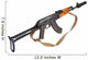 Kalashnikov Ak47 with Silencer