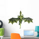 Green Dragon Flying over