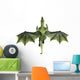 Green Dragon Flying over