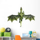 Green Dragon Flying over