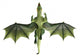 Green Dragon Flying over