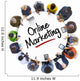 Business Online Marketing Wall Decal