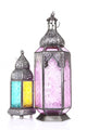 Arabic Lamp White Wall Decal