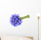 Bouquet of Blue Cornflowers Isolated on White Background Wall Decal