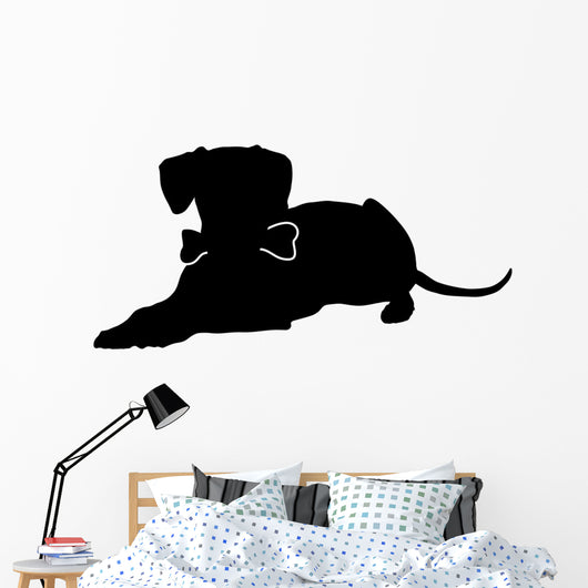Dog with Bone