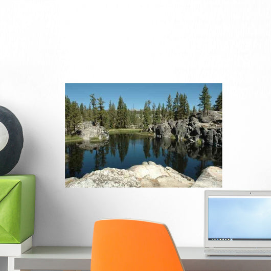 Alpine Lake Sierra Nevada's Wall Decal